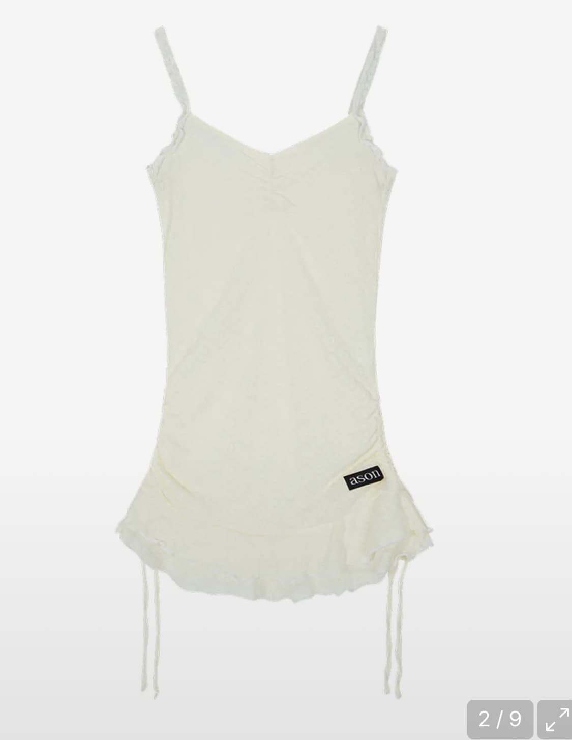 애즈온 원피스 BLOSSOM MINI DRESS  상품이미지2