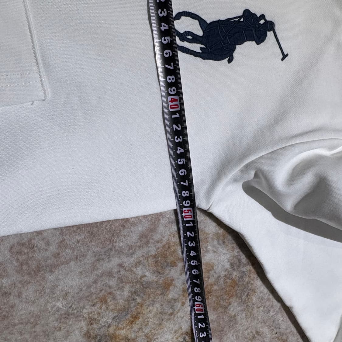 폴로 빅포니3 화이트 후드집업 상품이미지9