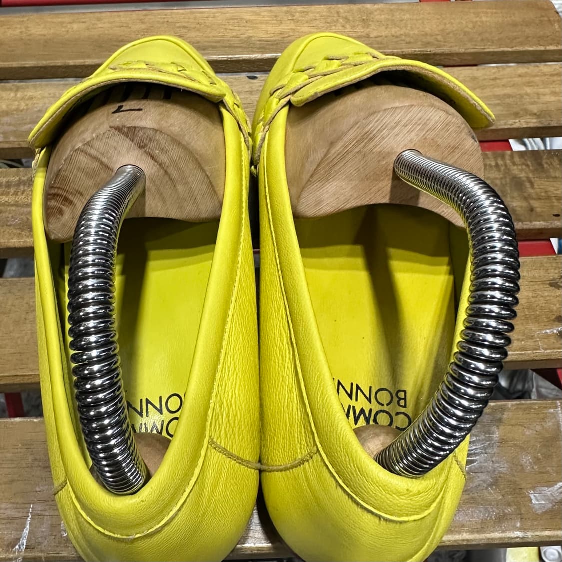 230) 슈콤마보니 로퍼 여성 여자 로퍼 옐로우 뮬 상품이미지5