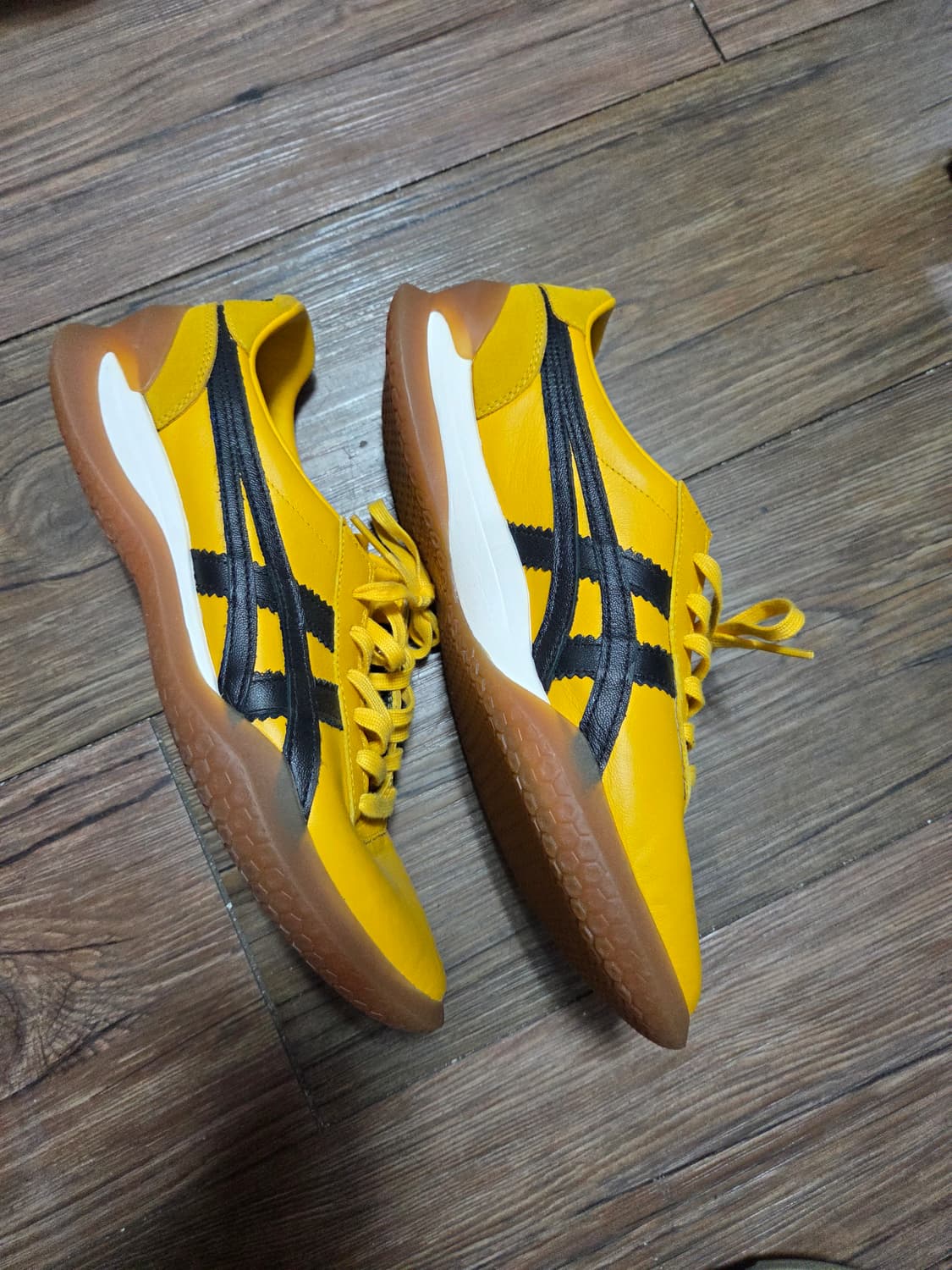 오니츠카타이거 오보리 A50 옐로우 스니커즈260 상품이미지3