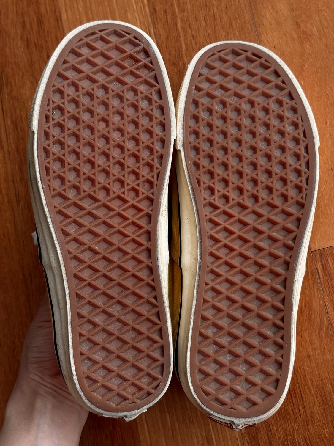 데드스탁 VANS 반스 어센틱 44 옐로우 230 상품이미지5