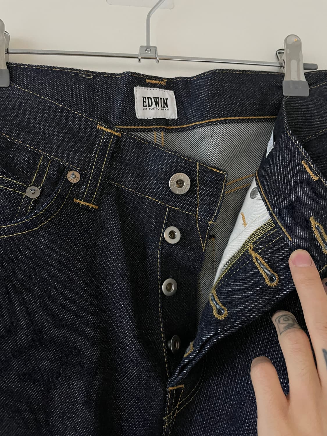 EDWIN JAPAN 생지 데님팬츠 상품이미지4