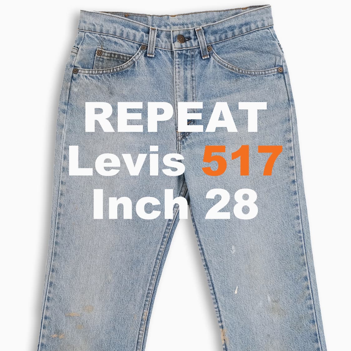 리바이스 517 오렌지탭 연청 80s USA 28인치 OR5173033 상품이미지1