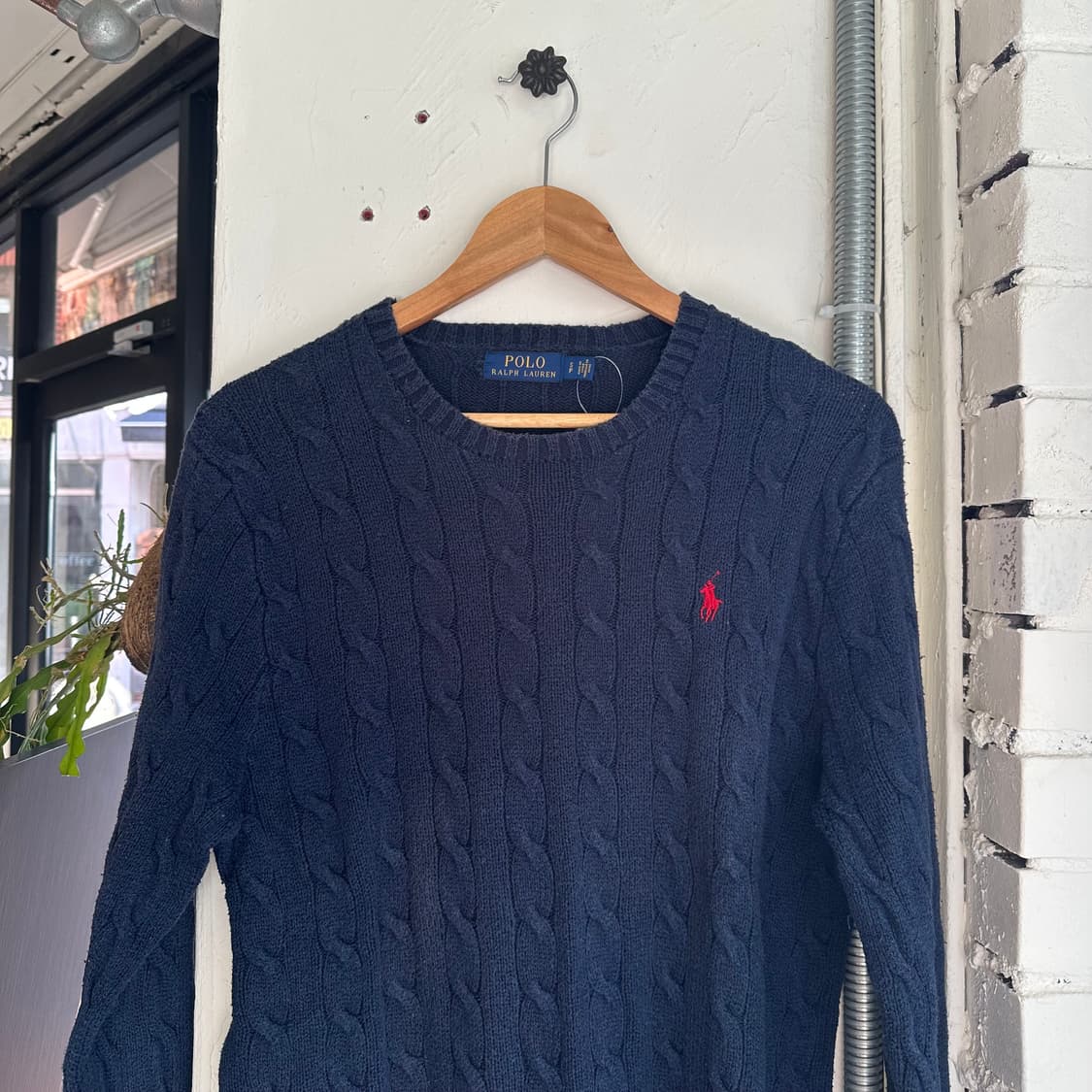 15507 - 폴로 랄프로렌 네이비 케이블 니트 상품이미지1
