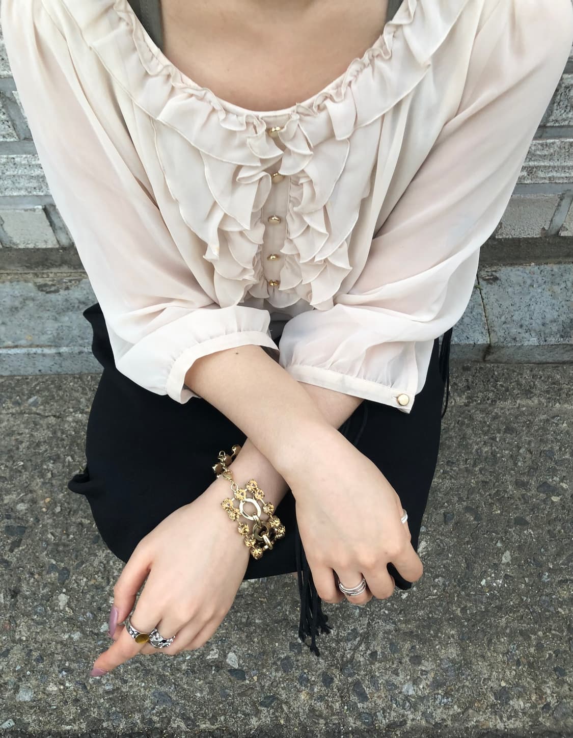 crystal chain bracelet 상품이미지4