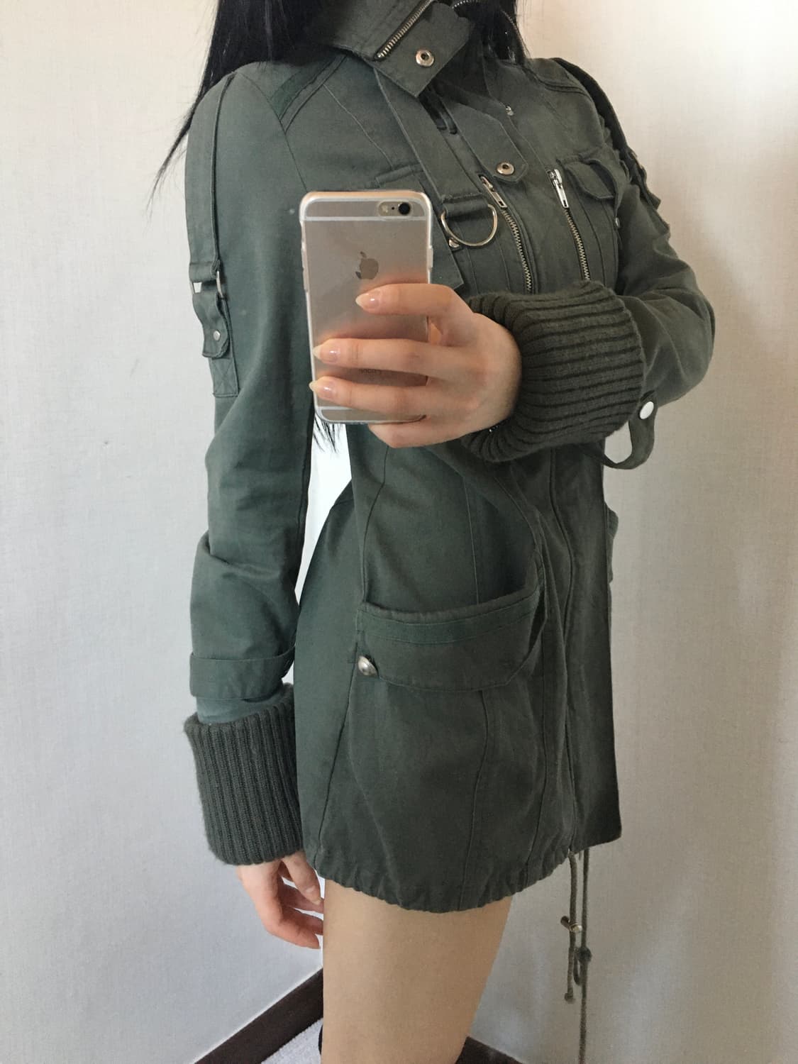 빈티지 카고 원피스 상의  상품이미지2