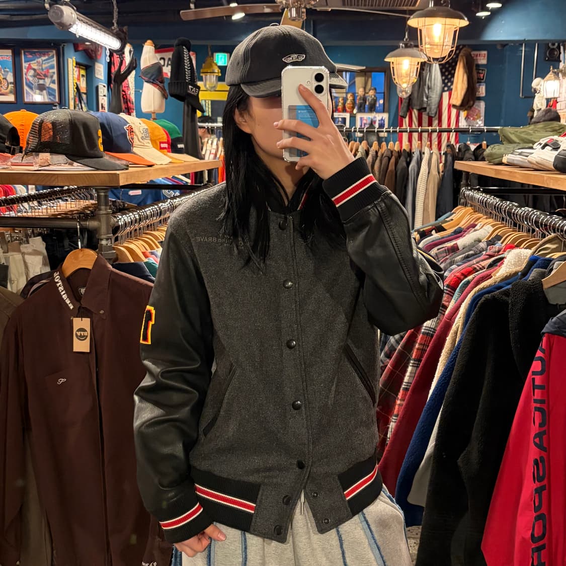 [새상품]diesel 디젤 피닉스 바시티 울 자켓 상품이미지1