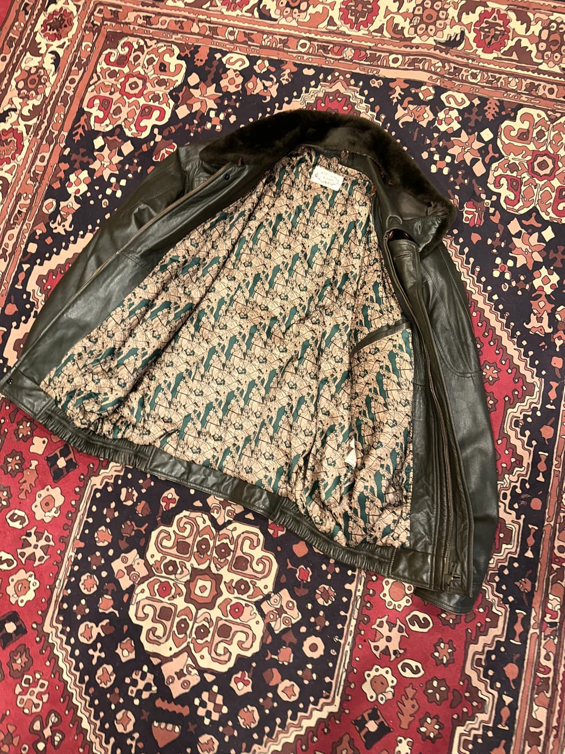 ( XL ) 가죽자켓 봄버자켓 레더자켓 a2가죽 양가죽자켓 이테리가죽 상품이미지7