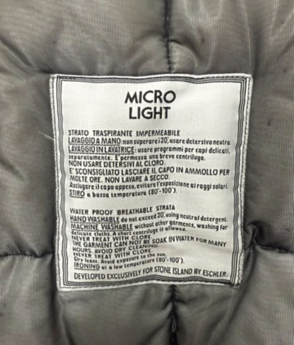 스톤아일랜드 1997 a/w Micro Light jacket 상품이미지7