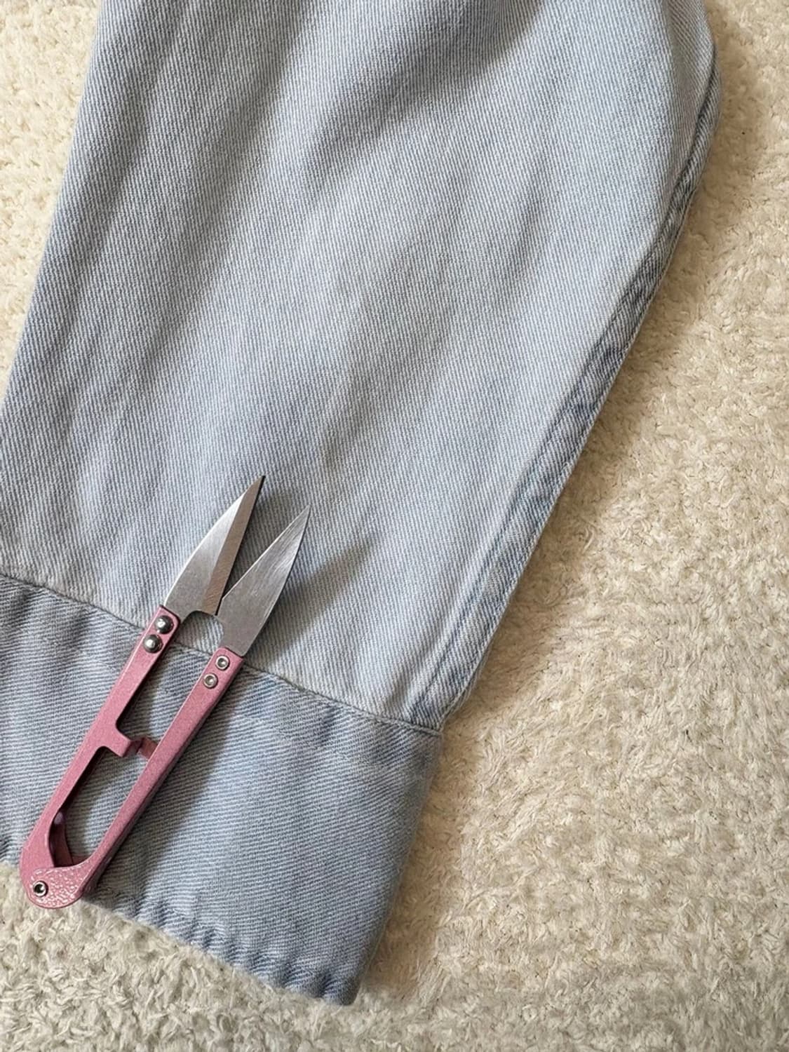 타미힐피거 가먼트다잉 데님 셔츠 pn6165    상품이미지9