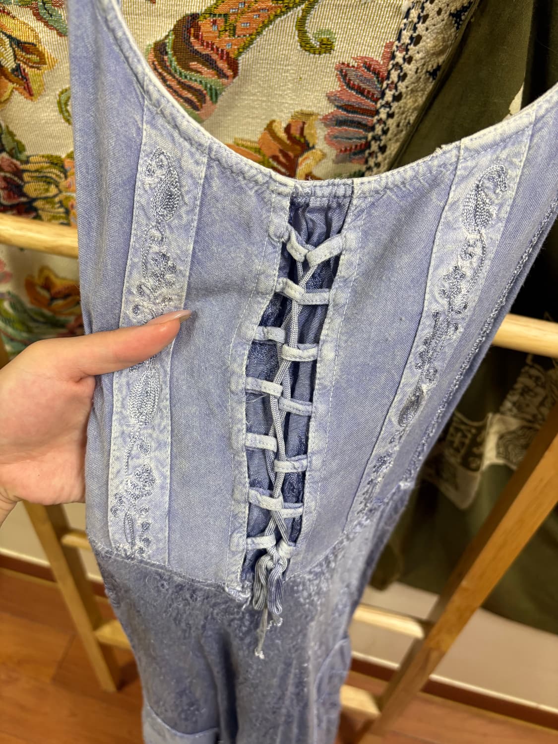 모리 페어리 라푼젤st 연보라 언발 원피스  상품이미지3