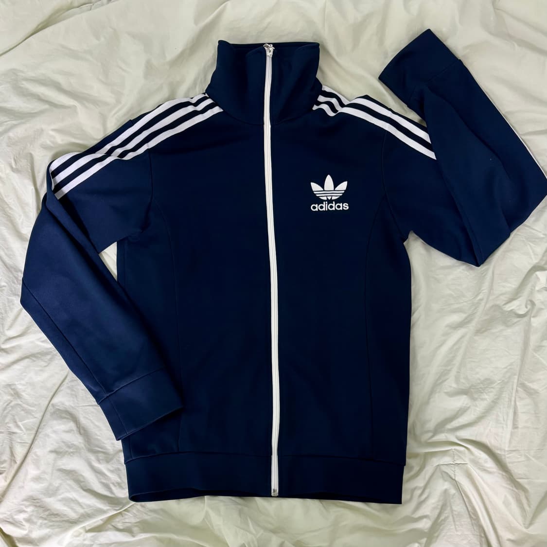 아디다스 유로파 트랙탑 져지 네이비ㅣ슬림핏 빈티지 상품이미지1