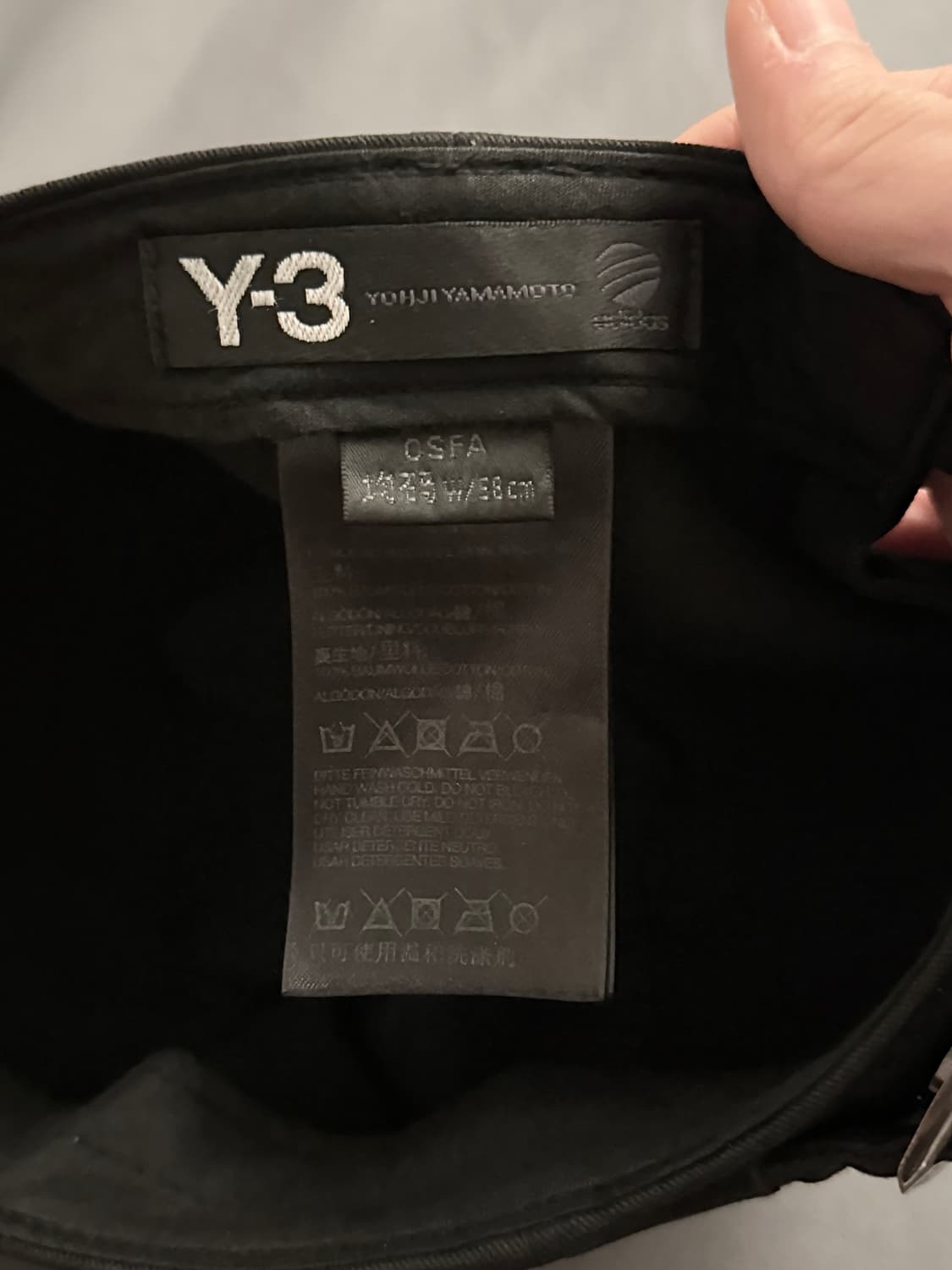 Y-3 검녹 볼캡 상품이미지3