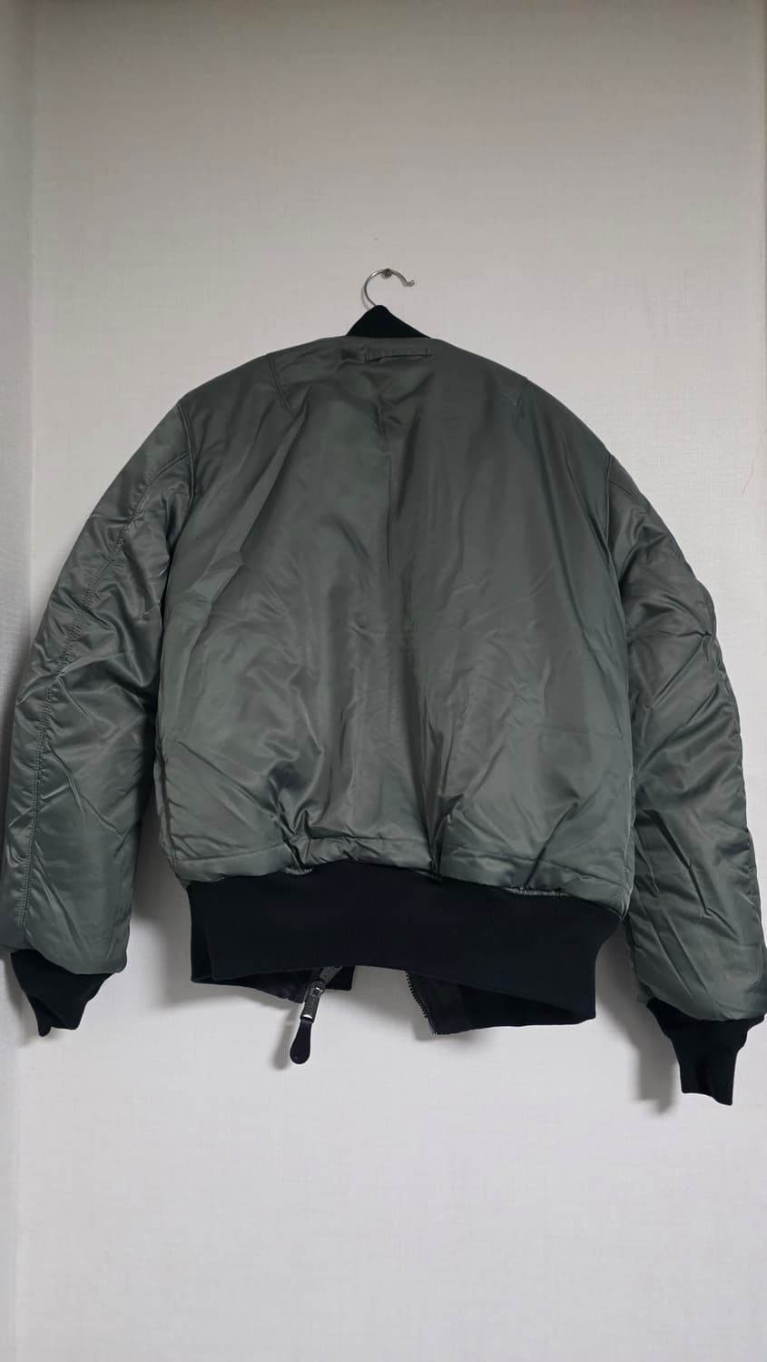 [M] 알파인더스트리 리버시블 Zippered print MA-1 상품이미지6