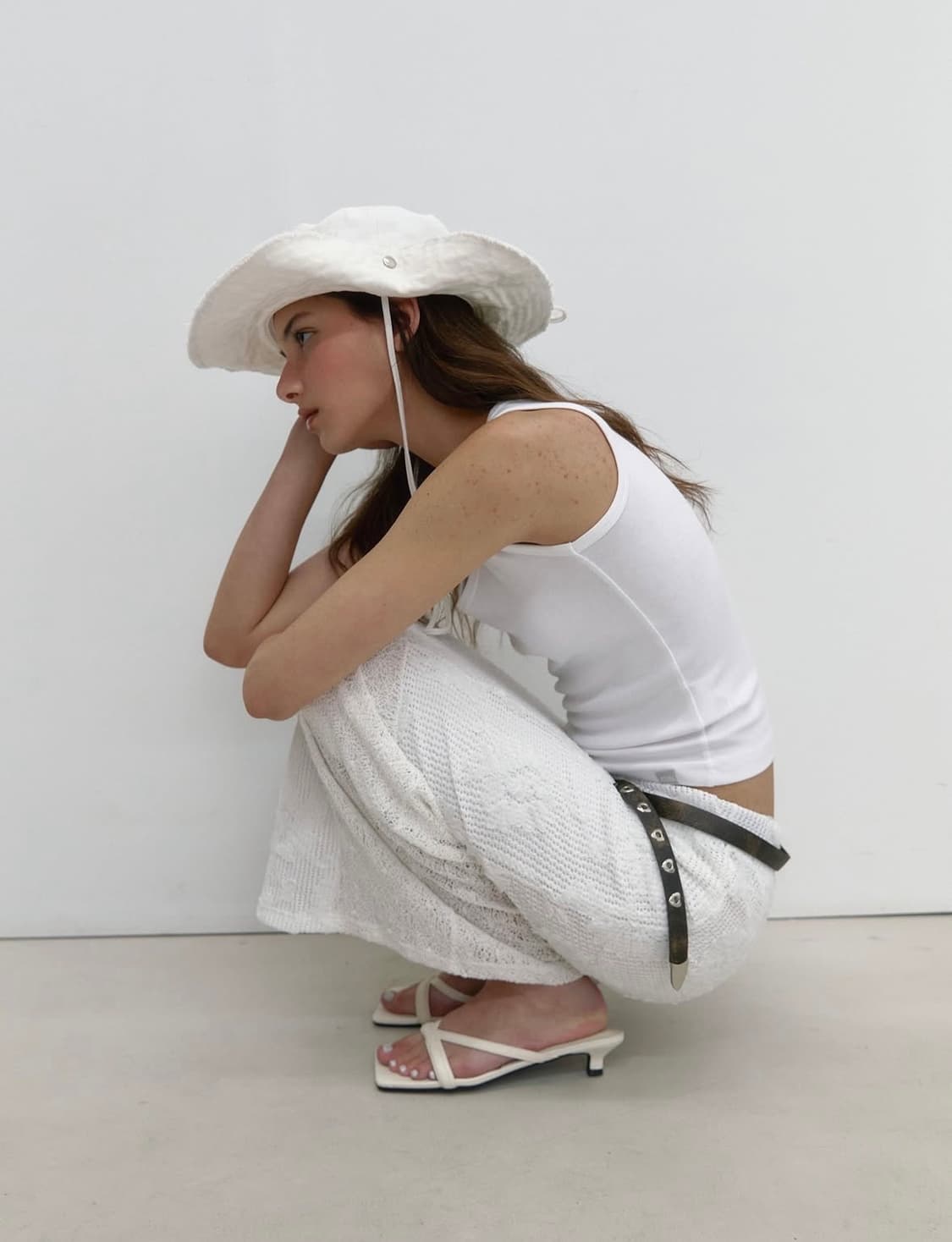 ASURA GARDEN MESH OPS 스커트 원피스 상품이미지3