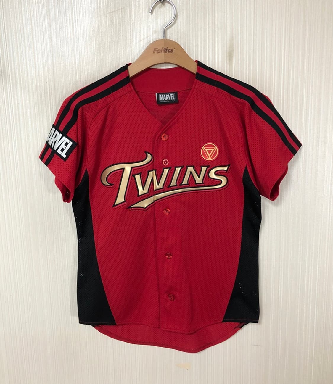 KBO 마블XLG트윈스 아이언맨유니폼/져지 9호(80) #32 이천웅 상품이미지1