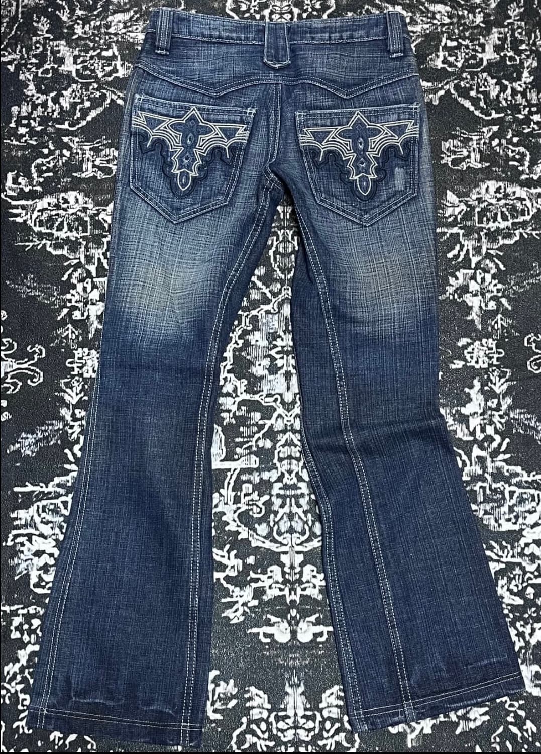 pinterest 앤틱데님 빈티지 y2k 2000‘s 데님 부츠컷 상품이미지6