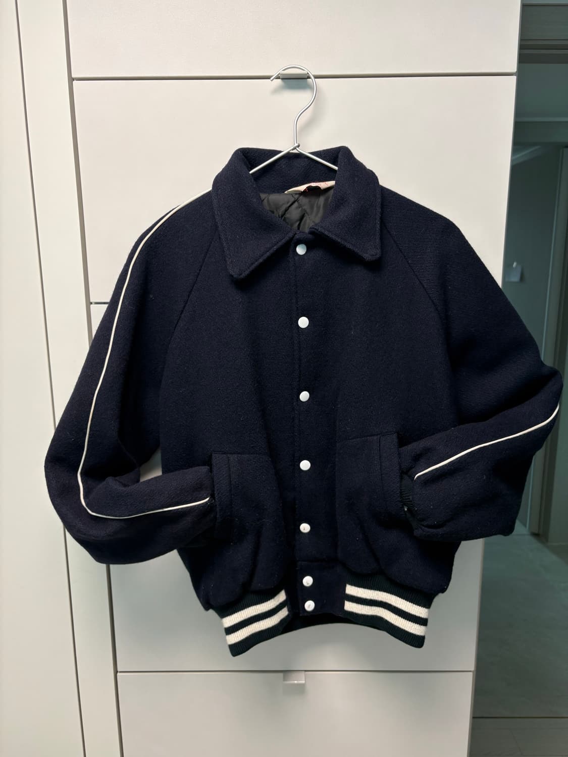 아메리칸 빈티지 바시티 자켓 네이비 남성95 / 여성55-66 상품이미지1