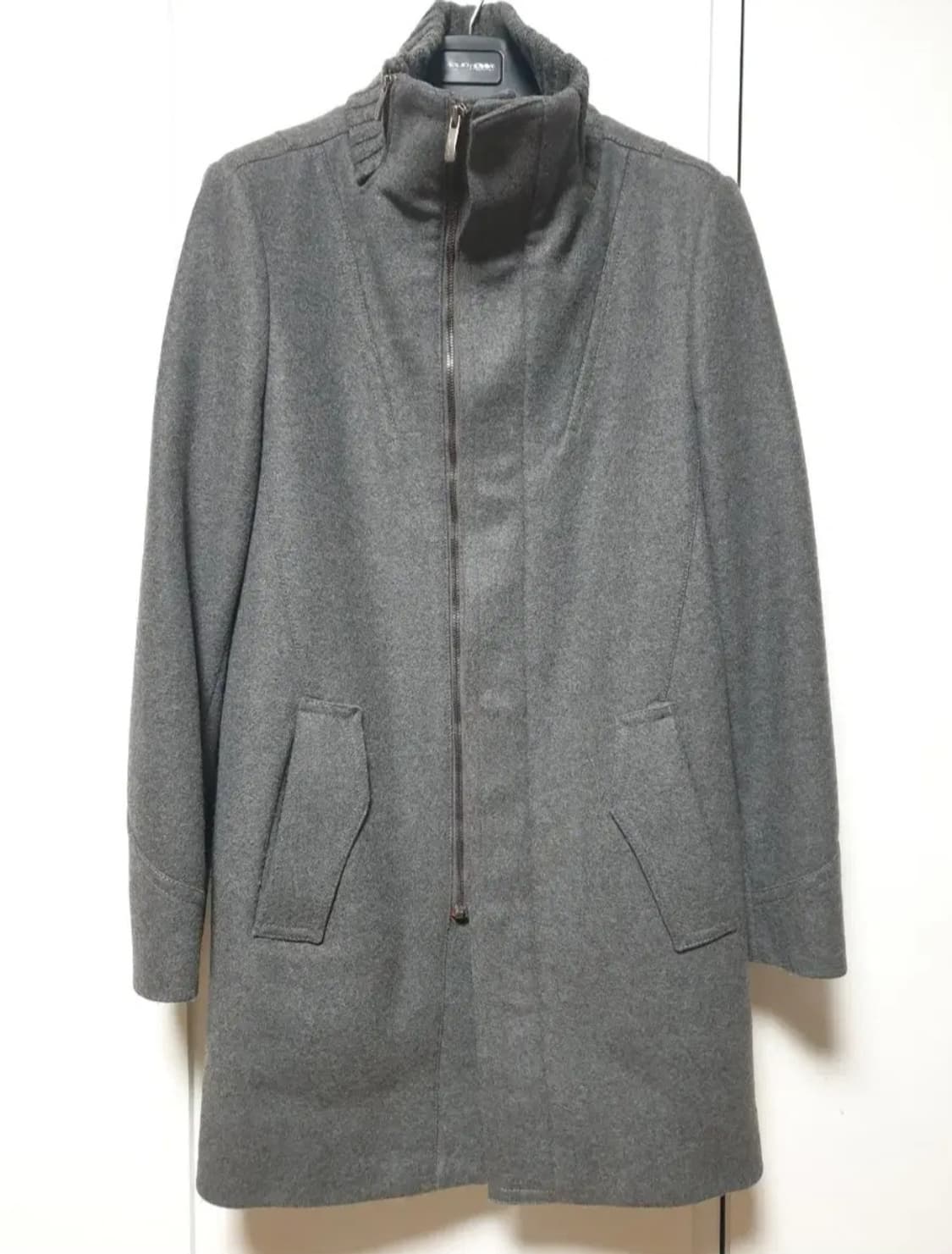 (95) 우영미 하이넥 코트 상품이미지3