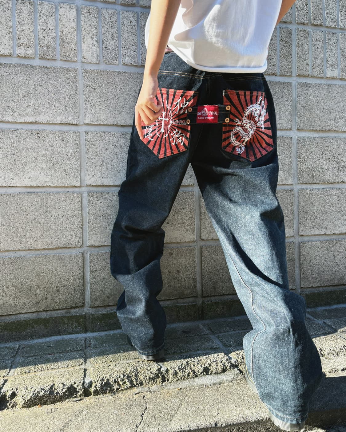 도그타운 오리엔탈 와이드 데님 팬츠 상품이미지4