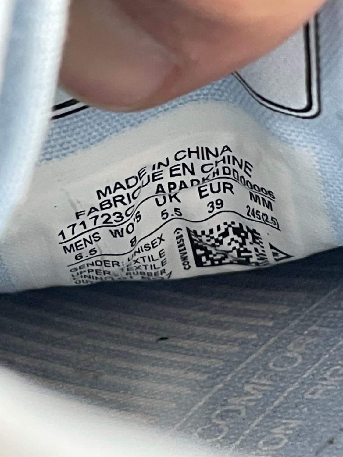 컨버스 잭퍼셀 로우 샴브레이 블루 245 상품이미지8