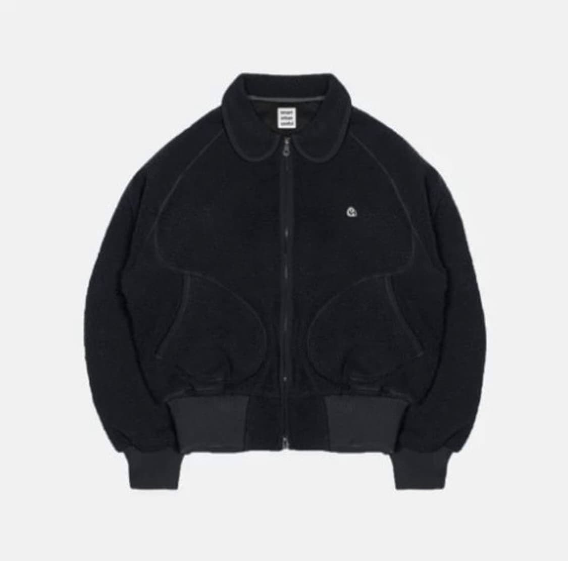 SUU (현 코이세이오) ROUND COLLAR FLEECE JACKET 상품이미지1