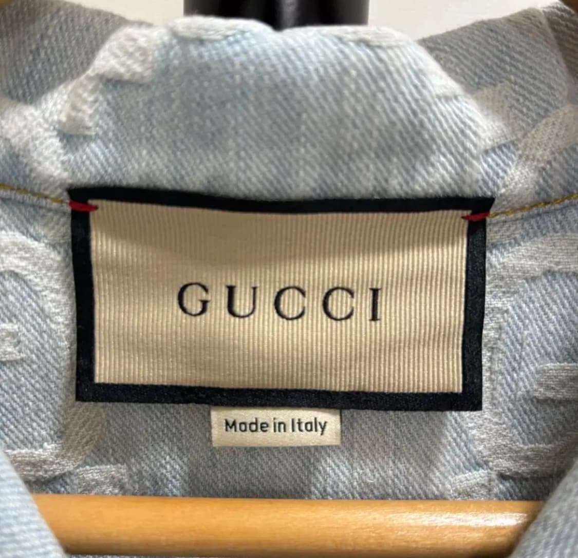 [36]구찌 GG로고 캘리포니아 연청 자켓 상품이미지3