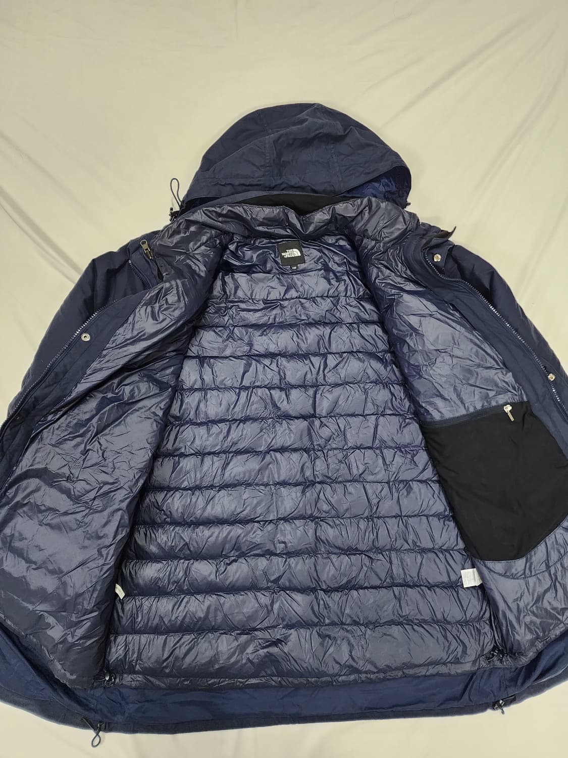 노스페이스 남성 기능성 하이벤트 트윈 자켓 네이비 상품이미지7