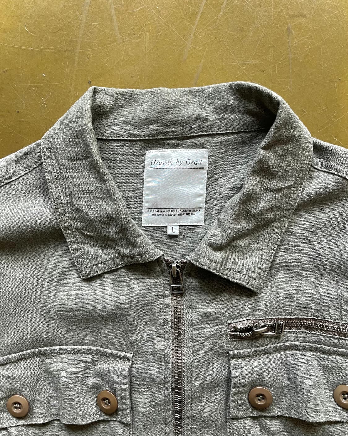 Growth by Grail Japan Military Linen JK 상품이미지5