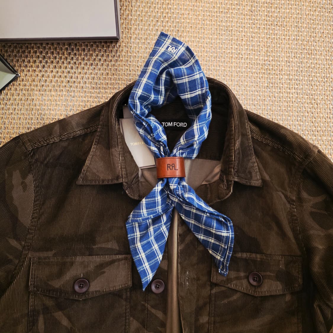 RRL 더블알엘 마드라스 PK 코튼 반다나 행커치프 상품이미지8