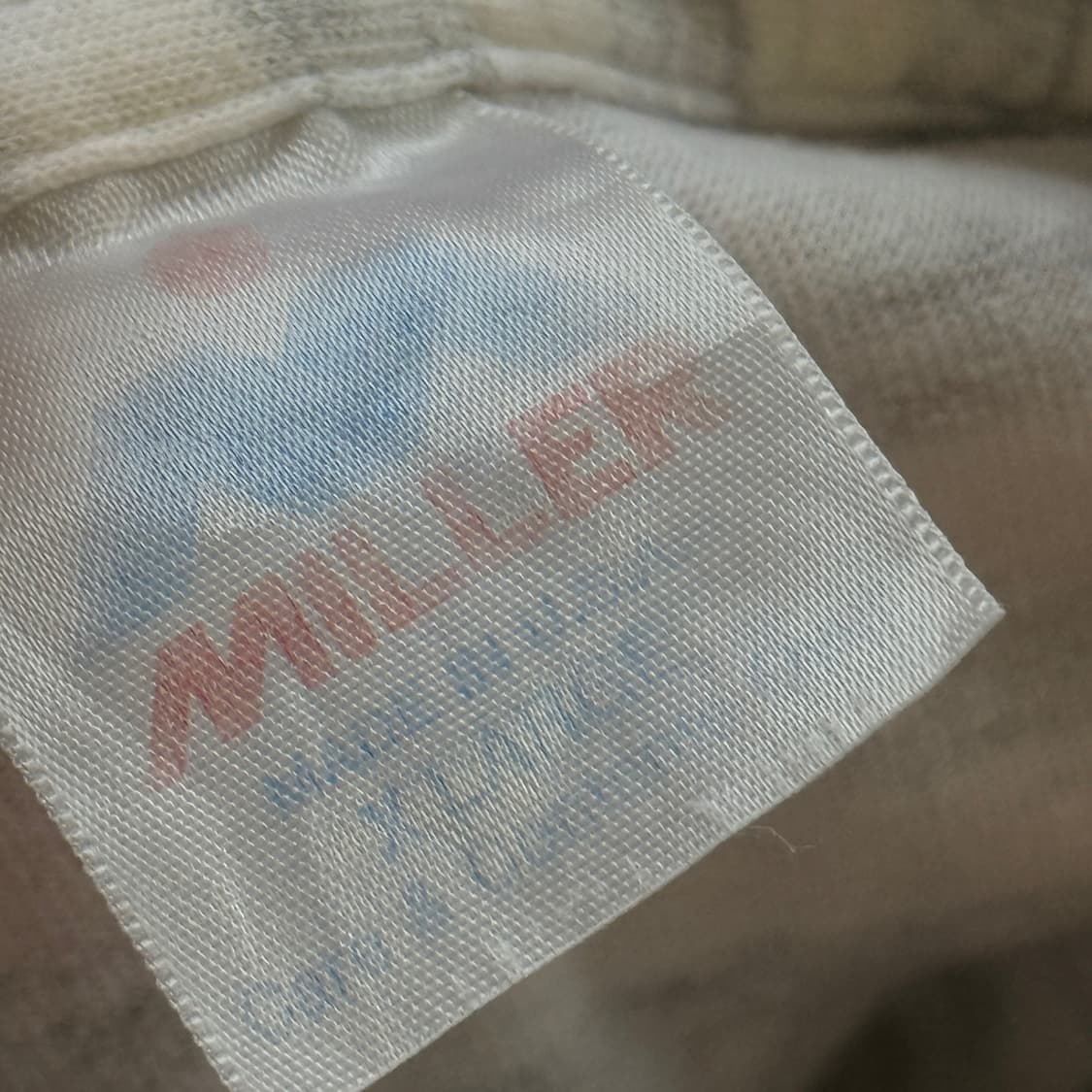 90S 콜로라도 USA MILLER 베이스 그레이 스트라이프 싱글스티치 상품이미지7