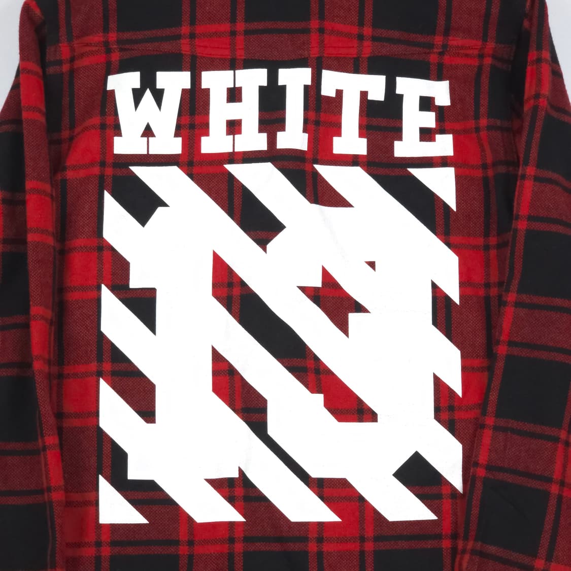 [XS] 오프화이트 오버핏 플란넬 체크셔츠 상품이미지8