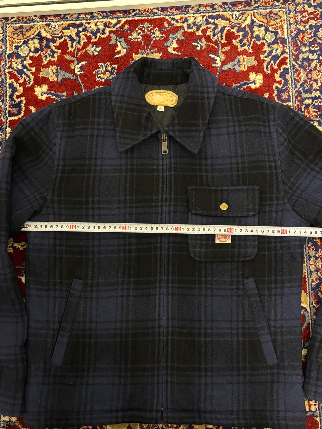 에드윈 헤비 울 플란넬 자켓 40 상품이미지8