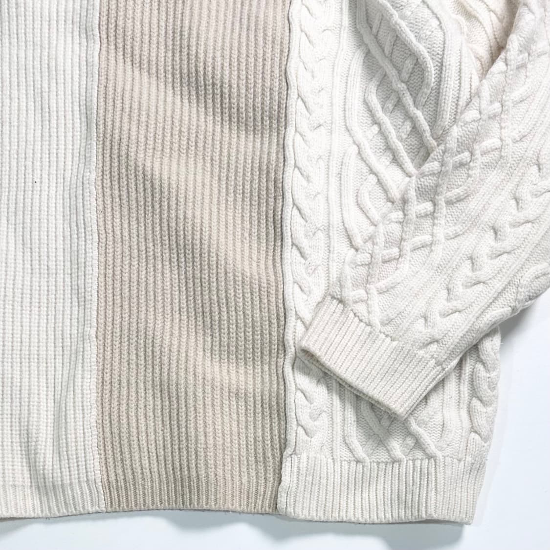 솔리드옴므 믹스드 울 니트 상품이미지4