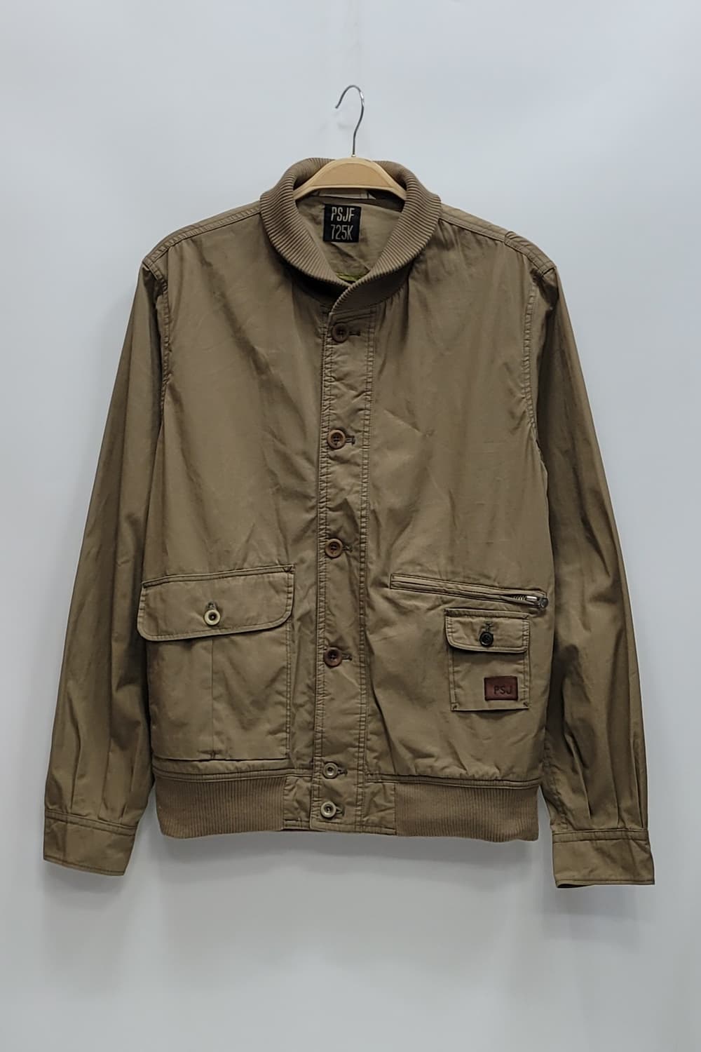 폴스미스 발스타리노 A-1 플라이트 봄버 자켓 / 남 S 브라운
 상품이미지1