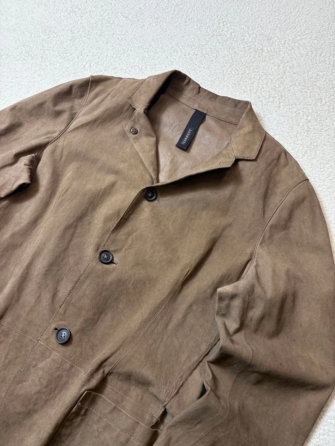 가렛 Garrett 누벅 스웨이드 양가죽 블레이저 PN6845 상품이미지2