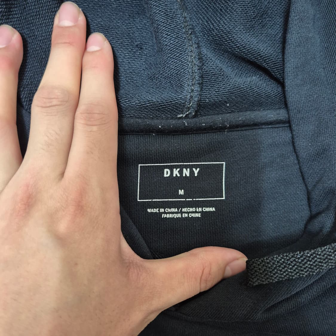 DKNY 도나카란 뉴욕 사이드라인 후드티 상품이미지4