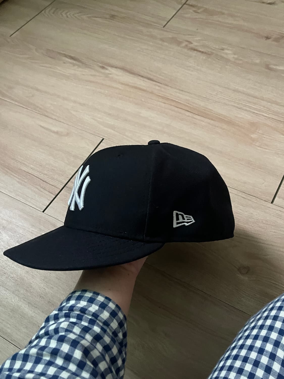 [758/60.6cm]뉴에라 어센틱 뉴욕 양키스 피티드캡 게임 네이비  상품이미지3