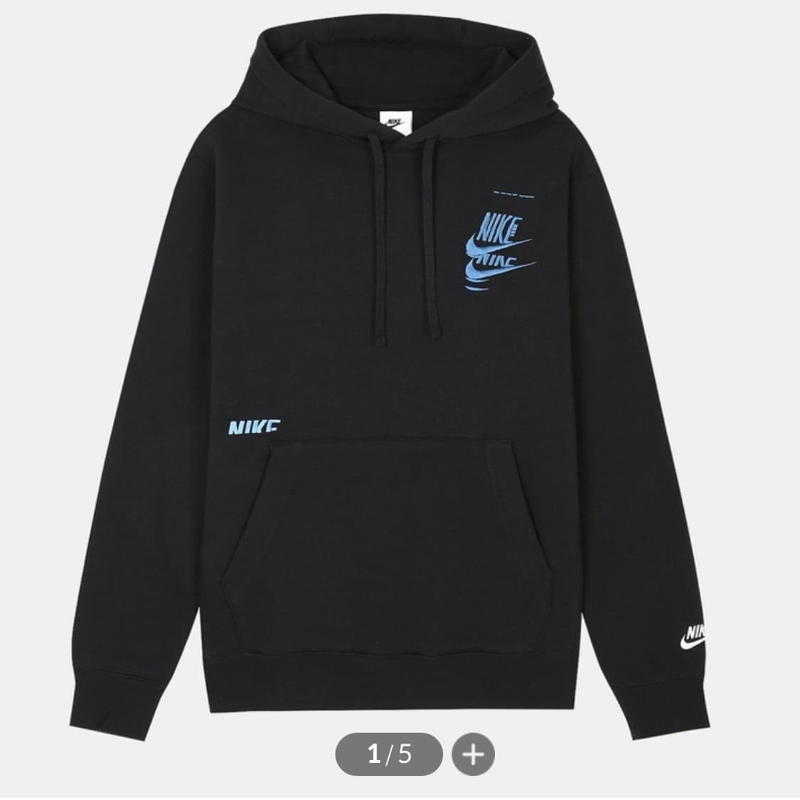 (XL) 나이키 기모 프렌치테리 멀티 스우쉬 후드 티셔츠 상품이미지7