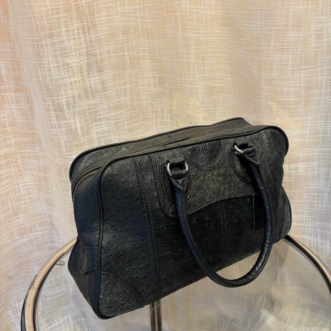 리얼 타조가죽 토트백     상품이미지3