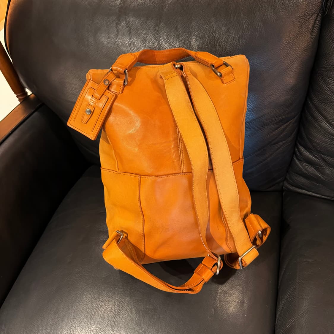 TUMI 투미 비콘힐 풀그레이 레더 백팩 상품이미지1