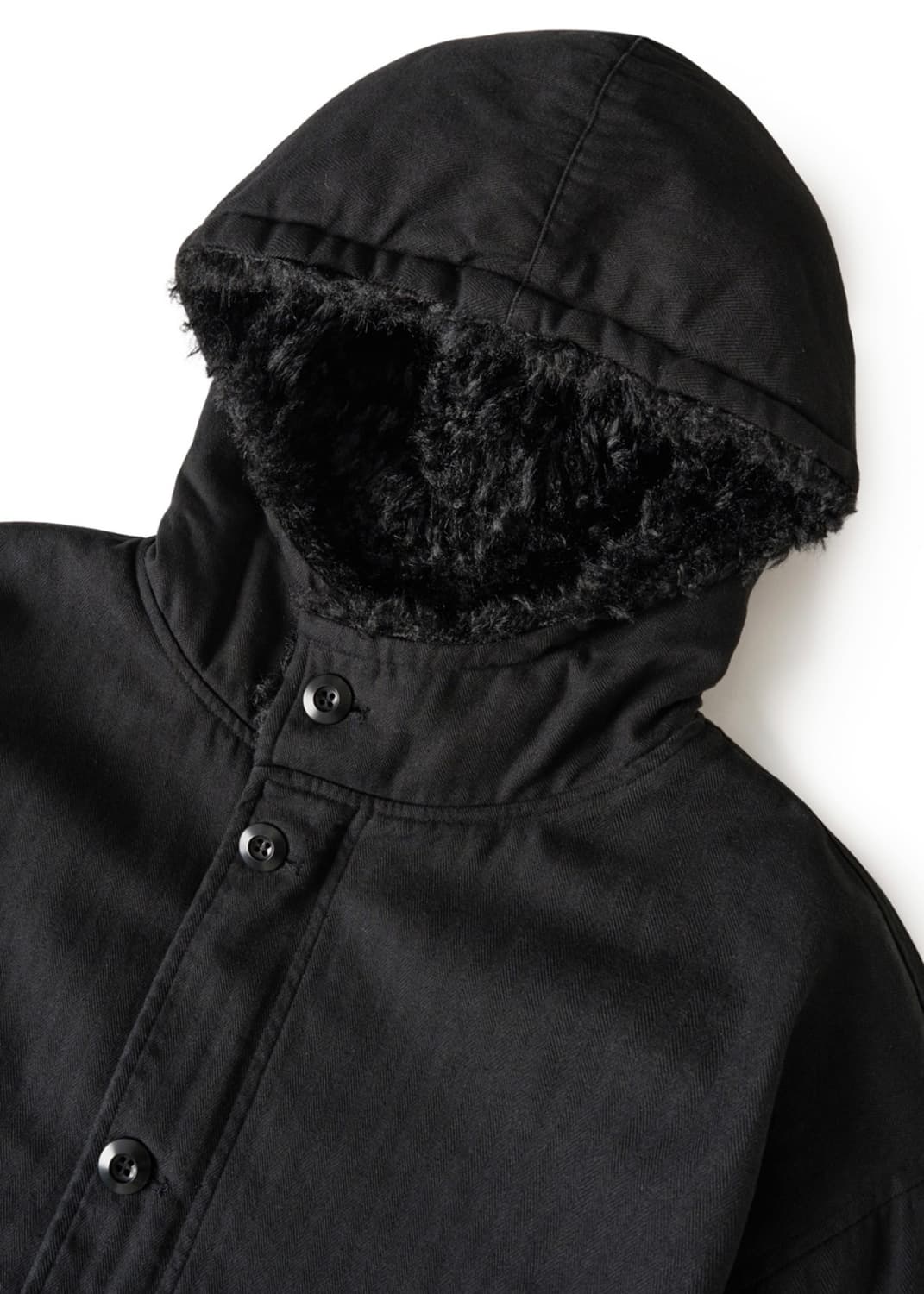 해칭룸 후디드 밀파카 급처분 상품이미지3