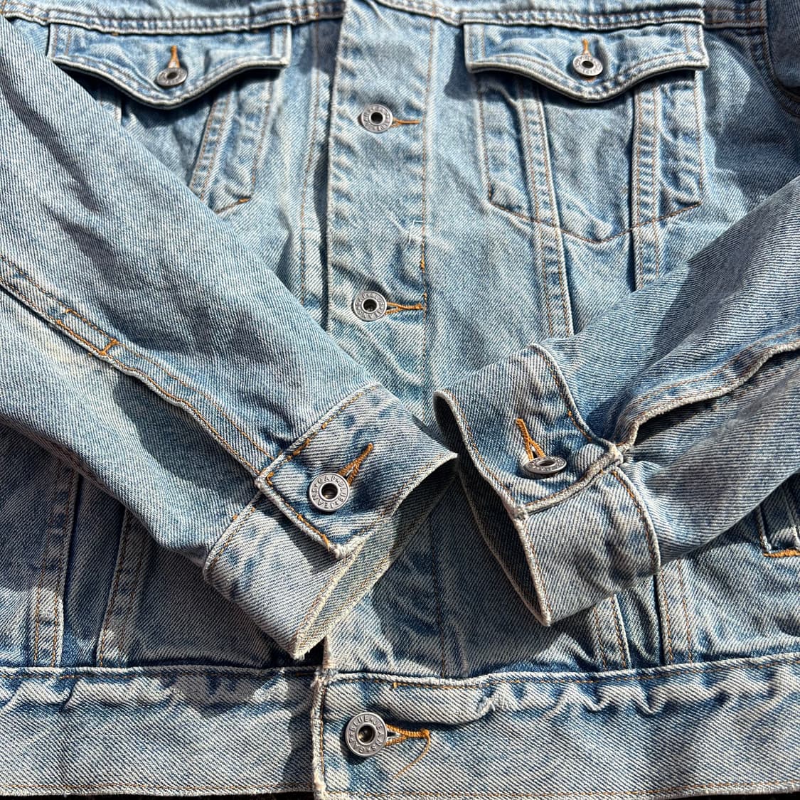 90년대 갭 청자켓 상품이미지4