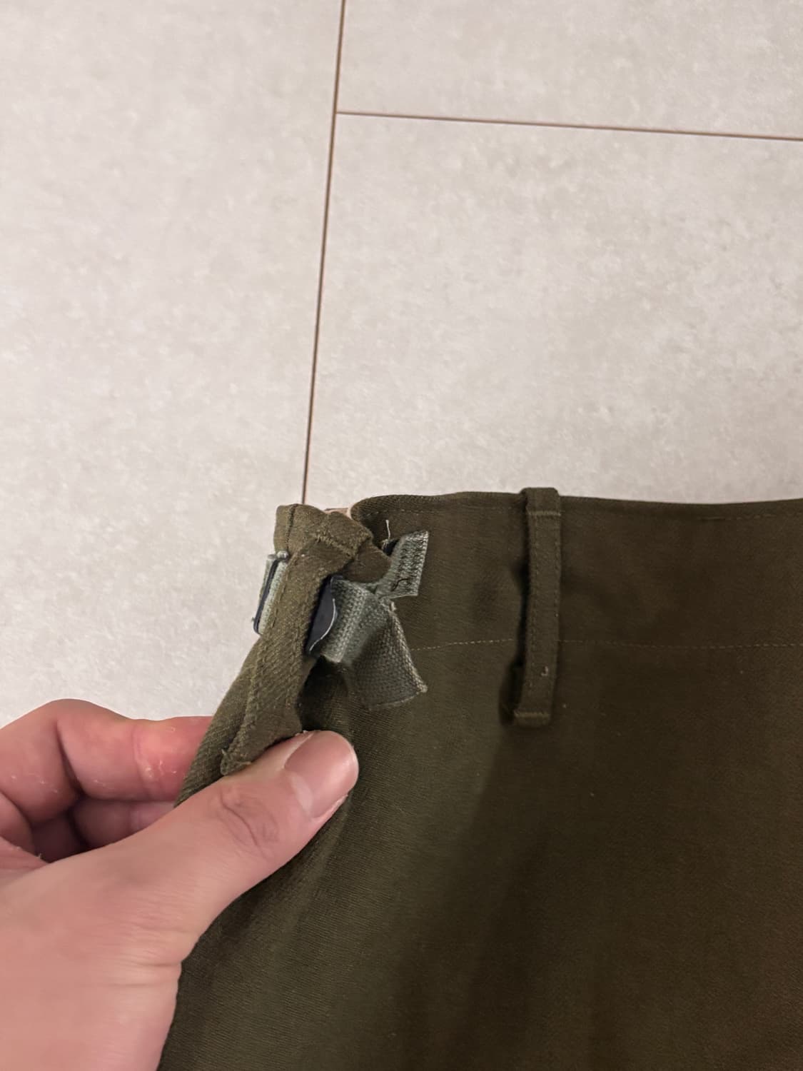 Vintage 80s US Military M-1951 Wool Pant 상품이미지8