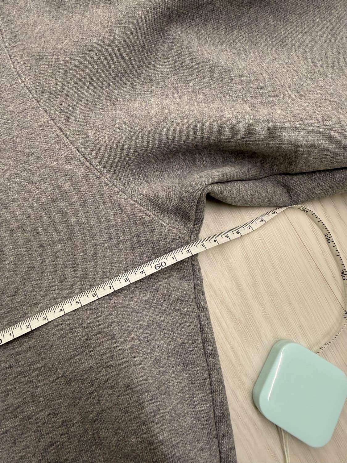 [L] AMI 빅로고 후디/후드티 그레이 상품이미지3