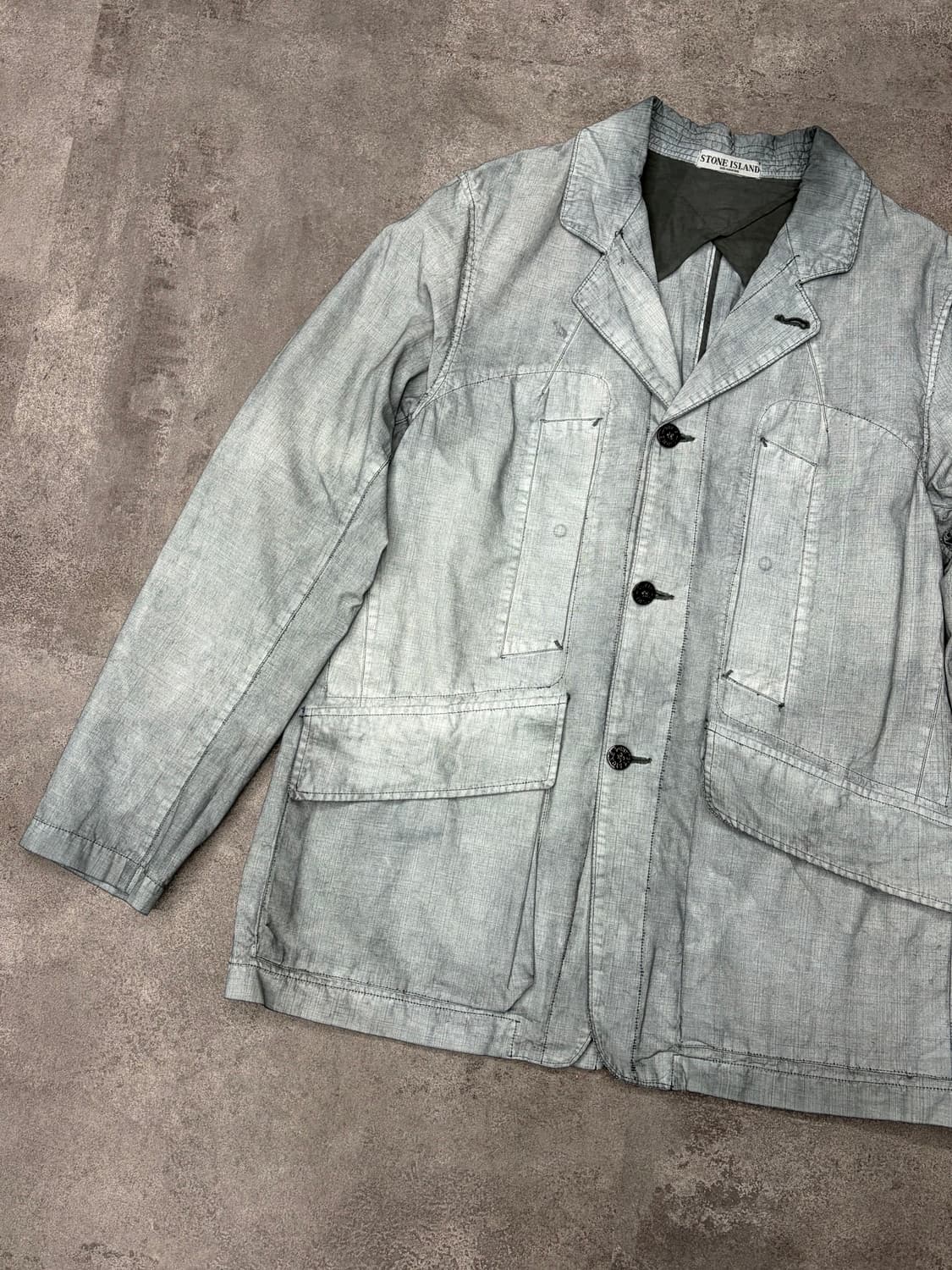 스톤아일랜드 다잉 블레이저 자켓 상품이미지4