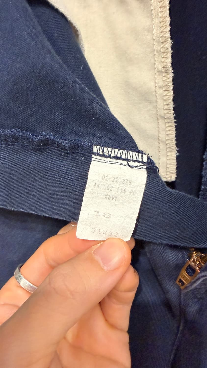 (31/32) 폴로 빈티지 앤드류 치노 팬츠 네이비 상품이미지4