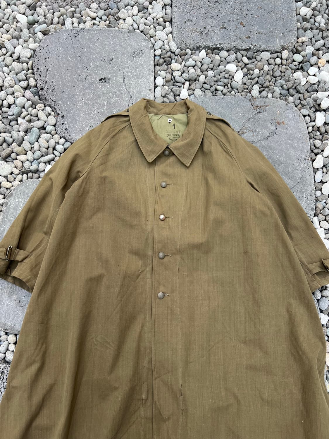 1940/50s FRENCH ARMY M35 밀리터히 모터사이클 코트 상품이미지9