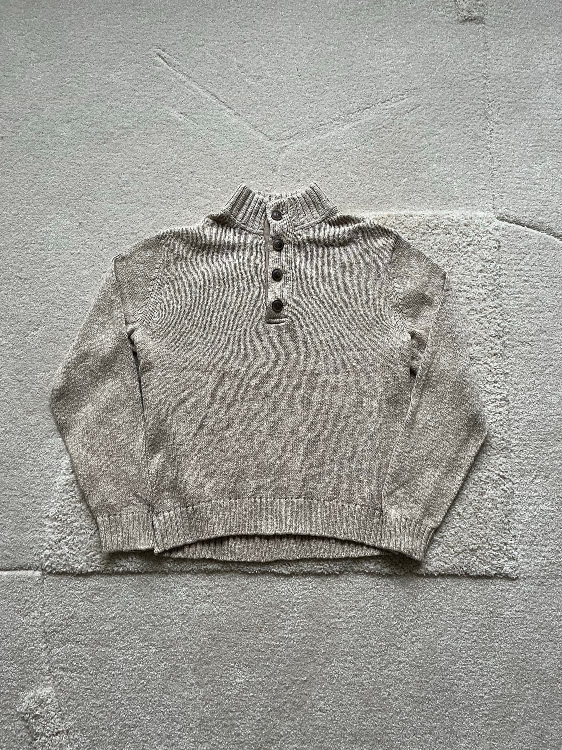 90s L.L.Bean 램스울 폴로넥 스웨터 (100-103) 상품이미지2