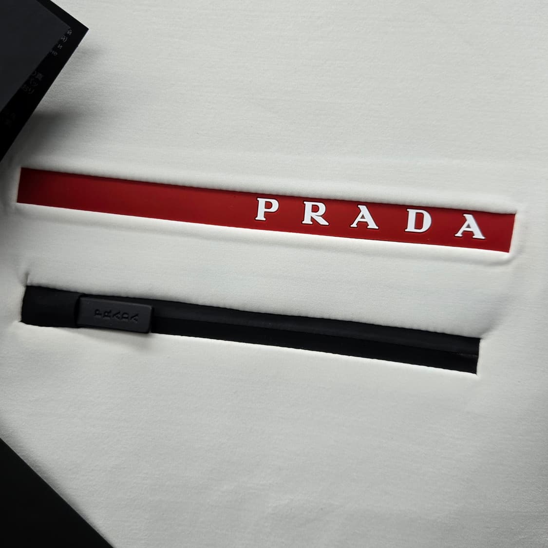 새상품 / 프라다 로고 테크니컬 후드 조끼 자켓 오버핏M 상품이미지4